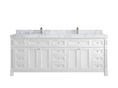 Paris 84 in. W x 22 in. D Double Sink Bathroom Vanity - photo 16