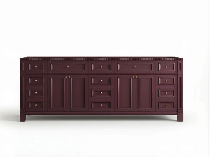 Paris 84 in. W x 22 in. D Double Sink Bathroom Vanity - photo 33