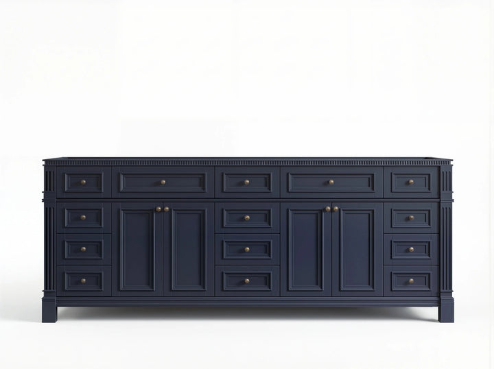 Paris 84 in. W x 22 in. D Double Sink Bathroom Vanity - photo 28