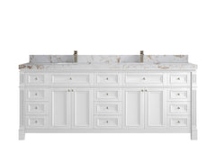 Paris 84 in. W x 22 in. D Double Sink Bathroom Vanity - photo 38