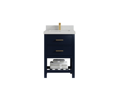 Parker 24 in. W x 22 in. D Single Sink Bathroom Vanity - Willow Bath and Vanity
