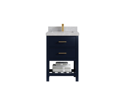 Parker 24 in. W x 22 in. D Single Sink Bathroom Vanity - Willow Bath and Vanity