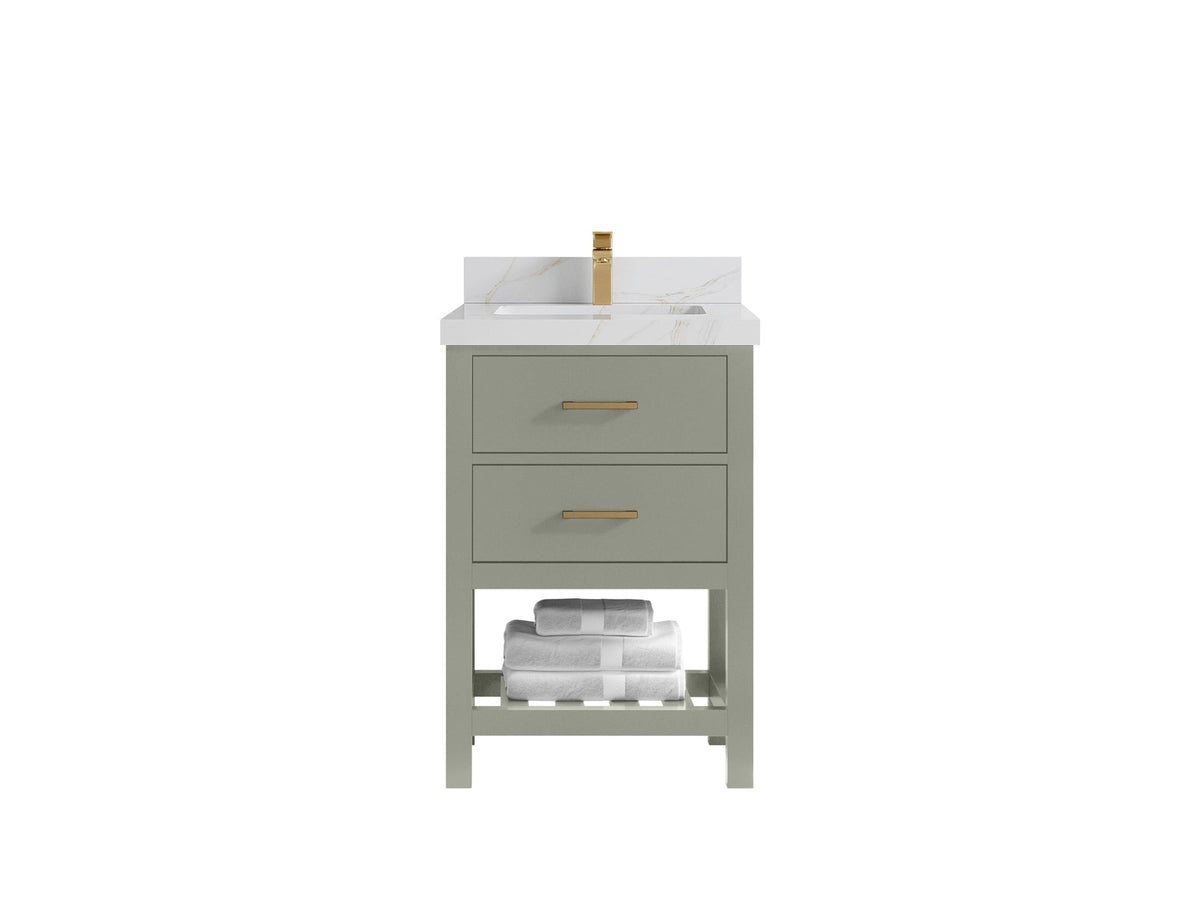 Parker 24 in. W x 22 in. D Single Sink Bathroom Vanity - Willow Bath and Vanity