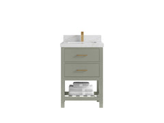 Parker 24 in. W x 22 in. D Single Sink Bathroom Vanity - photo 18