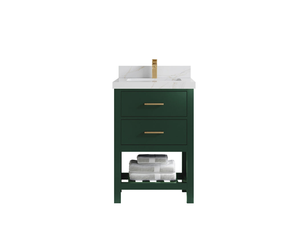 Parker 24 in. W x 22 in. D Single Sink Bathroom Vanity - Willow Bath and Vanity