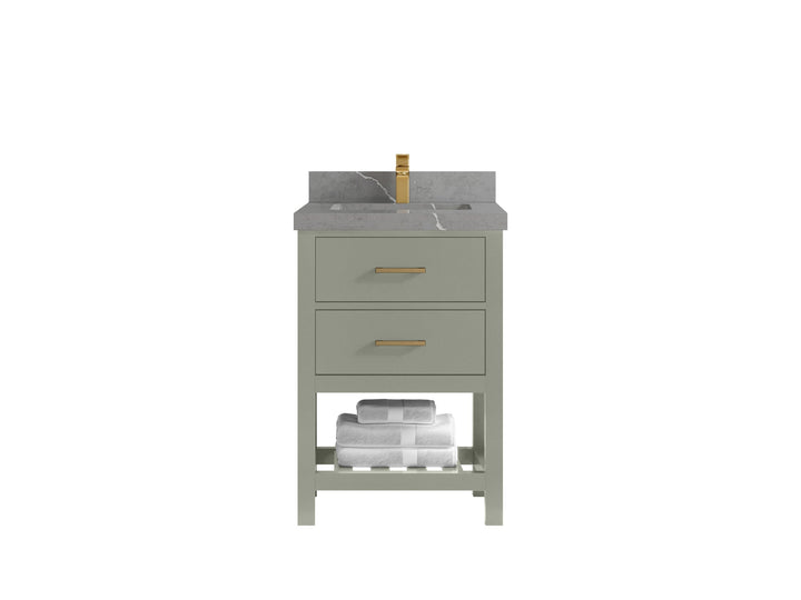 Parker 24 in. W x 22 in. D Single Sink Bathroom Vanity - photo 28