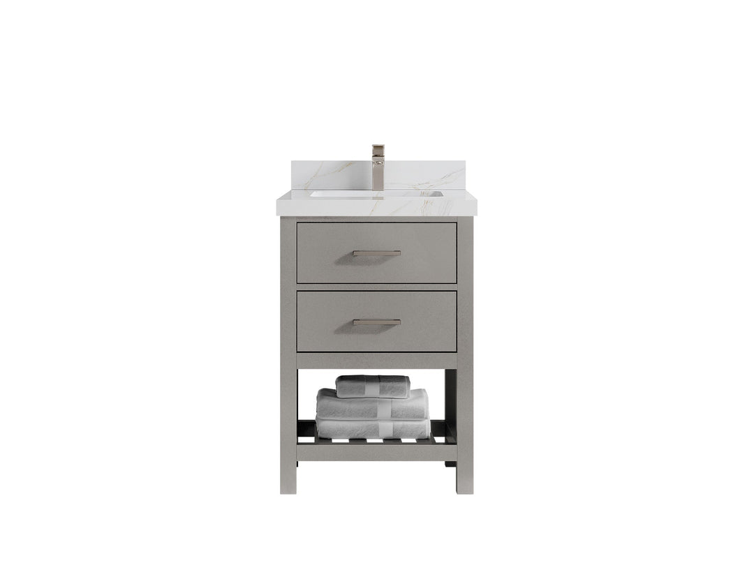 Parker 24 in. W x 22 in. D Single Sink Bathroom Vanity - Willow Bath and Vanity