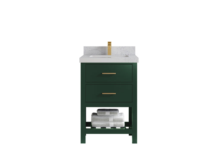 Parker 24 in. W x 22 in. D Single Sink Bathroom Vanity - photo 1