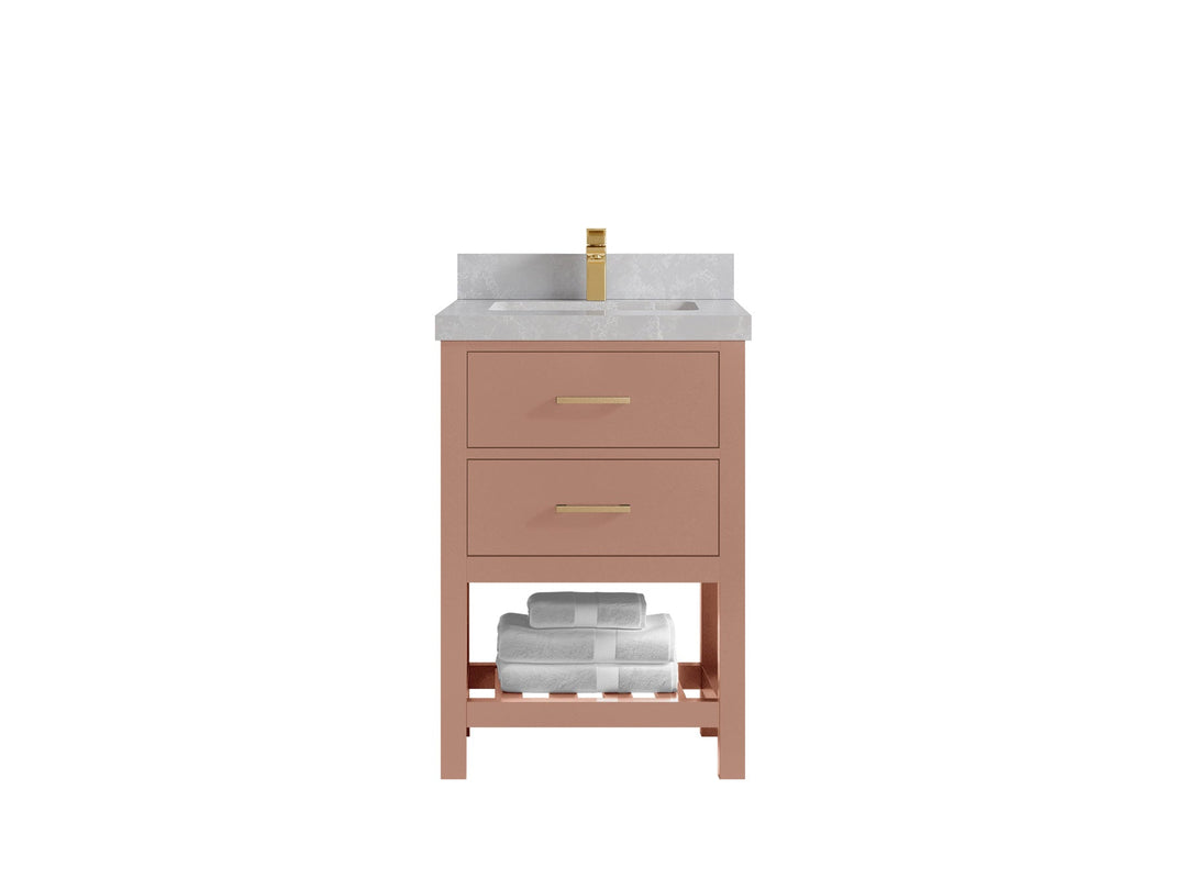 Parker 24 in. W x 22 in. D Single Sink Bathroom Vanity - Willow Bath and Vanity