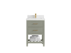 Parker 24 in. W x 22 in. D Single Sink Bathroom Vanity - photo 20