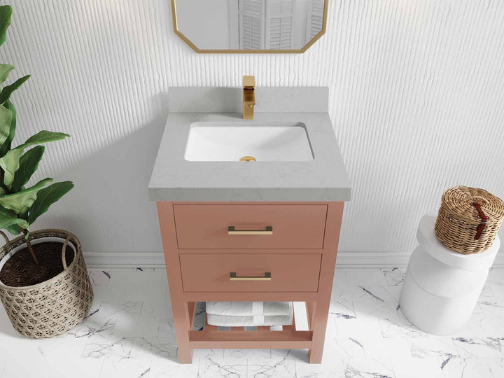 Parker 24 in. W x 22 in. D Single Sink Bathroom Vanity - photo 7