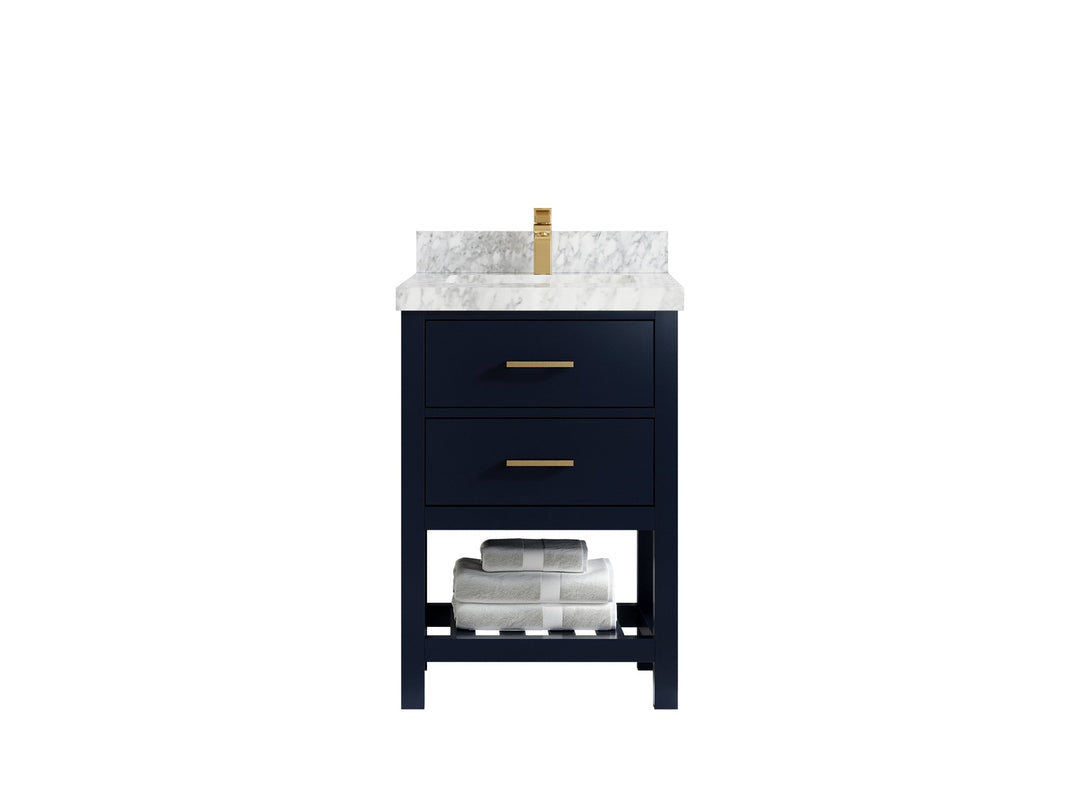 Parker 24 in. W x 22 in. D Single Sink Bathroom Vanity - Willow Bath and Vanity