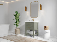 Parker 24 in. W x 22 in. D Single Sink Bathroom Vanity - photo 2