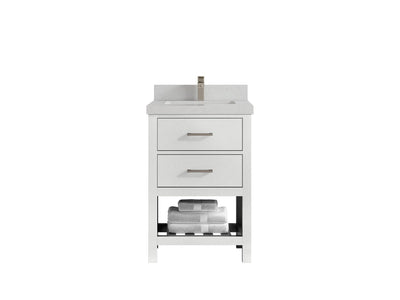Parker 24 in. W x 22 in. D Single Sink Bathroom Vanity - Willow Bath and Vanity