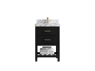 Parker 24 in. W x 22 in. D Single Sink Bathroom Vanity - Willow Bath and Vanity