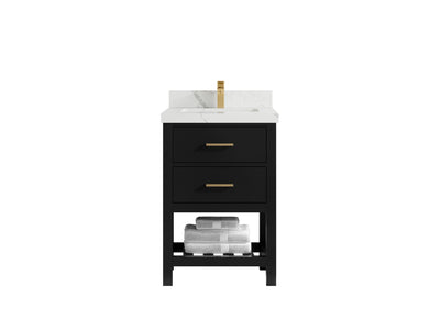 Parker 24 in. W x 22 in. D Single Sink Bathroom Vanity - Willow Bath and Vanity