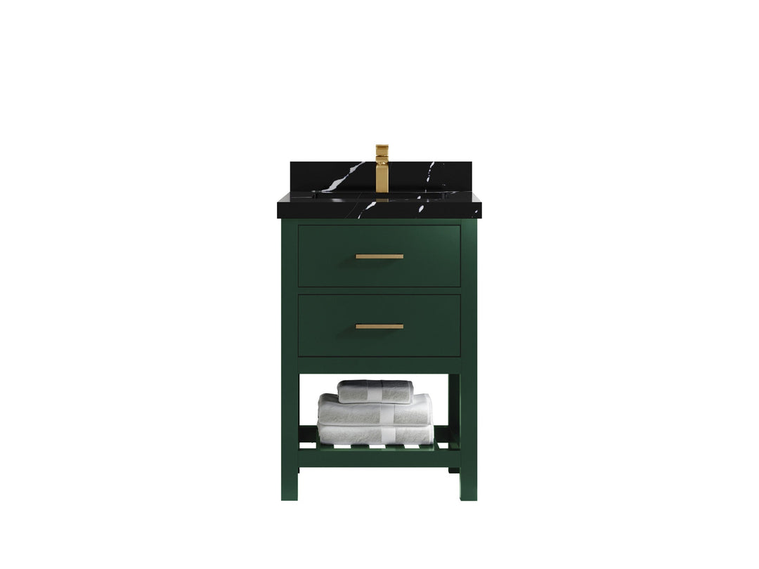 Parker 24 in. W x 22 in. D Single Sink Bathroom Vanity - Willow Bath and Vanity