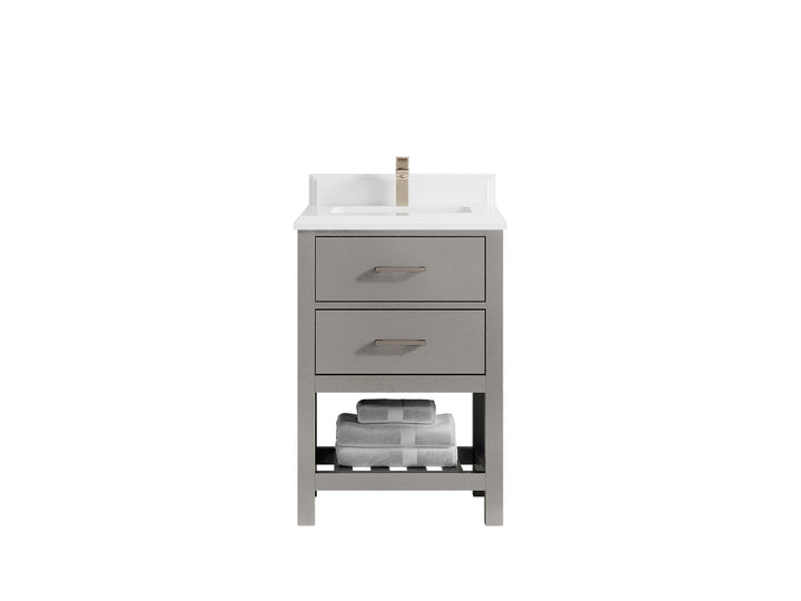 Parker 24 in. W x 22 in. D Single Sink Bathroom Vanity - photo 31