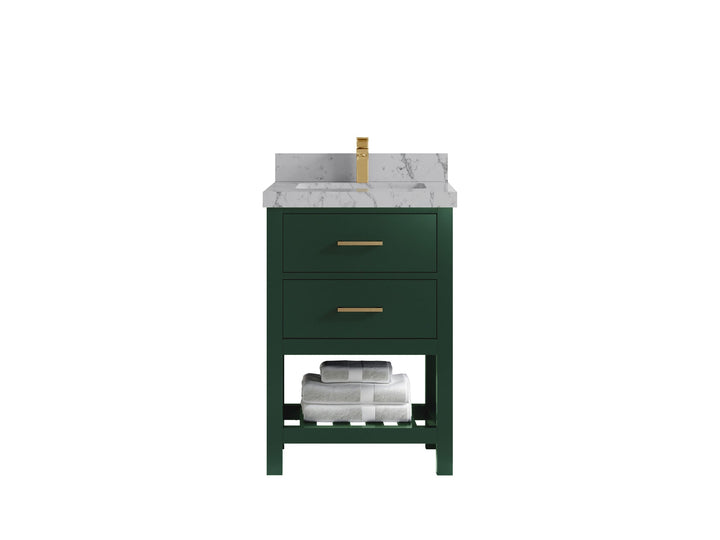 Parker 24 in. W x 22 in. D Single Sink Bathroom Vanity - photo 32
