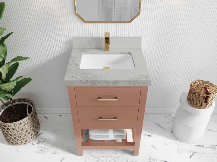 Parker 24 in. W x 22 in. D Single Sink Bathroom Vanity - photo 21