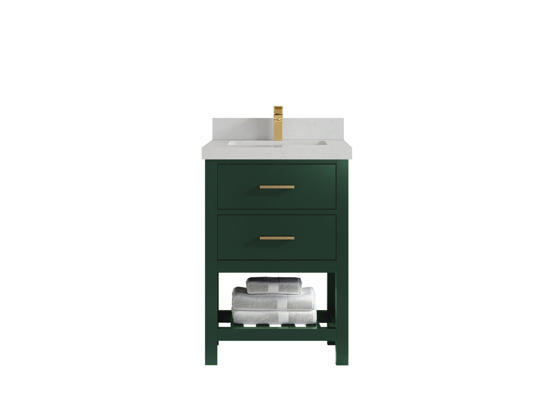 Parker 24 in. W x 22 in. D Single Sink Bathroom Vanity - Willow Bath and Vanity