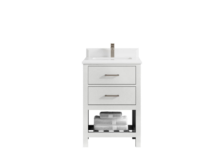 Parker 24 in. W x 22 in. D Single Sink Bathroom Vanity - photo 31
