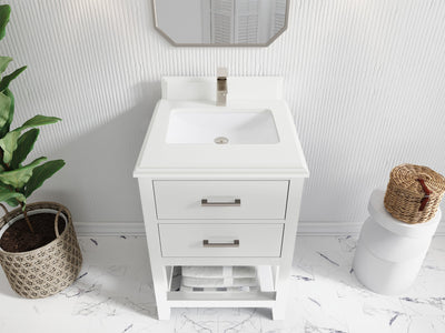 Parker 24 in. W x 22 in. D Single Sink Bathroom Vanity - Willow Bath and Vanity