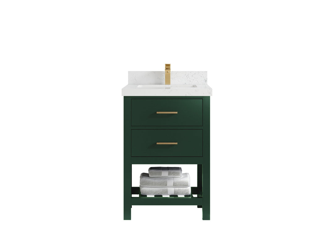 Parker 24 in. W x 22 in. D Single Sink Bathroom Vanity - Willow Bath and Vanity