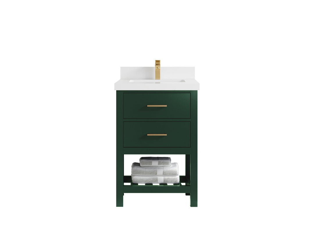 Parker 24 in. W x 22 in. D Single Sink Bathroom Vanity - Willow Bath and Vanity