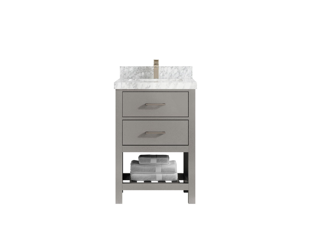 Parker 24 in. W x 22 in. D Single Sink Bathroom Vanity - Willow Bath and Vanity