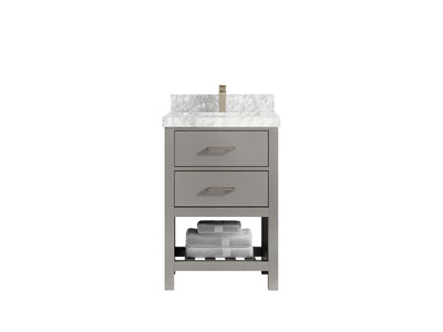 Parker 24 in. W x 22 in. D Single Sink Bathroom Vanity - Willow Bath and Vanity