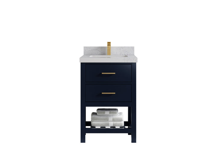 Parker 24 in. W x 22 in. D Single Sink Bathroom Vanity - photo 1