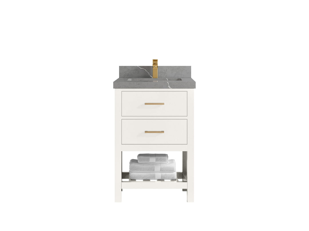 Parker 24 in. W x 22 in. D Single Sink Bathroom Vanity - Willow Bath and Vanity