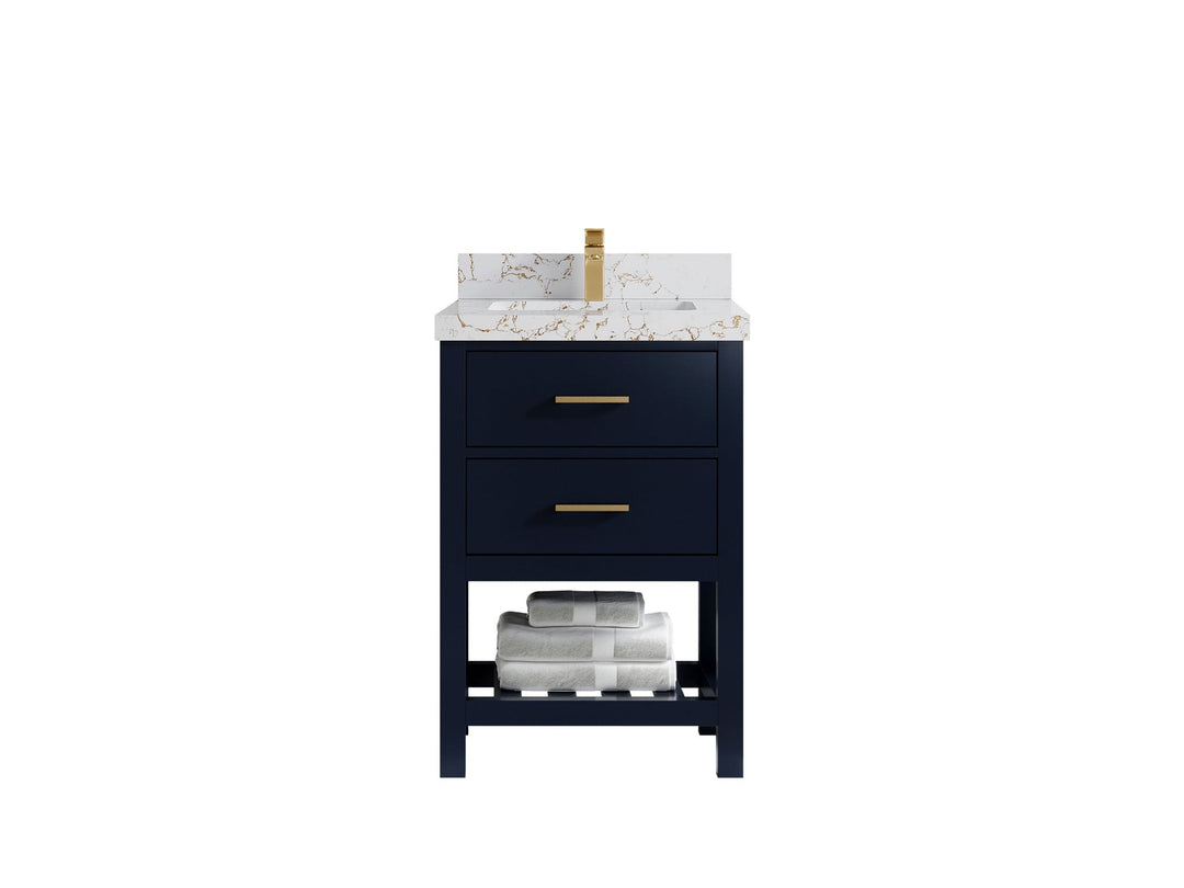 Parker 24 in. W x 22 in. D Single Sink Bathroom Vanity - Willow Bath and Vanity