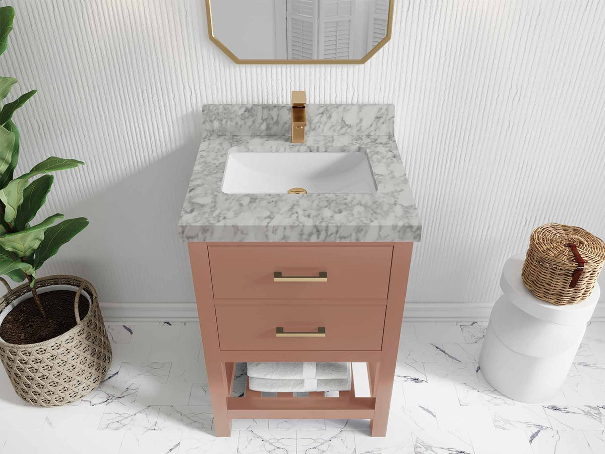 Parker 24 in. W x 22 in. D Single Sink Bathroom Vanity