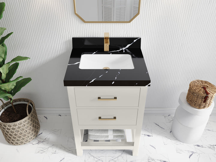 Parker 24 in. W x 22 in. D Single Sink Bathroom Vanity - photo 11