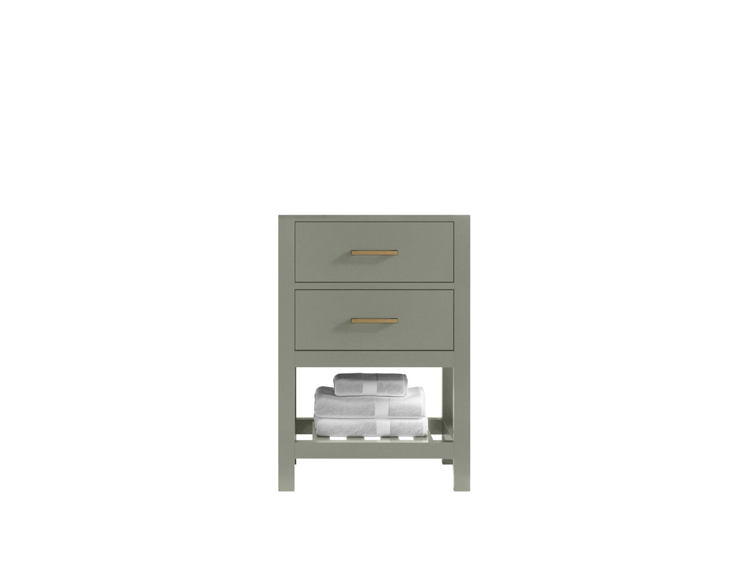 Parker 24 in. W x 22 in. D Single Sink Bathroom Vanity - Willow Bath and Vanity