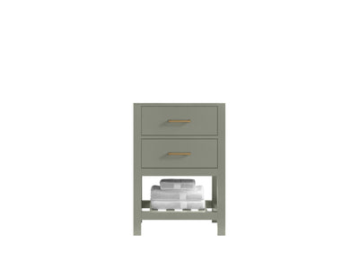 Parker 24 in. W x 22 in. D Single Sink Bathroom Vanity - Willow Bath and Vanity
