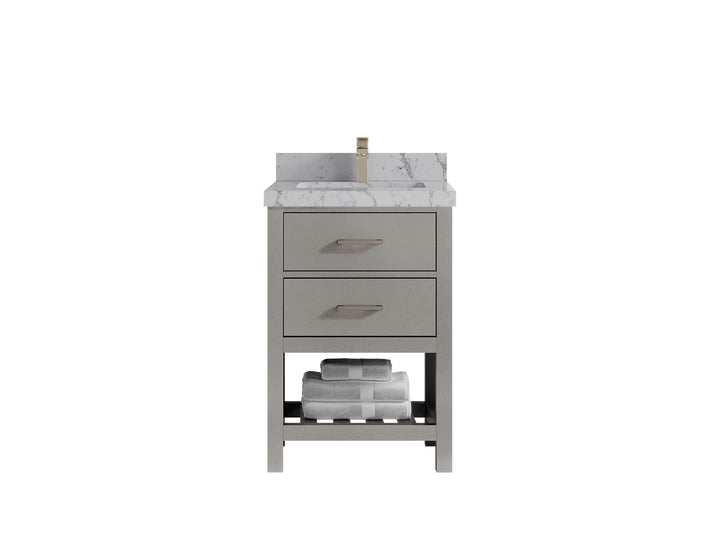 Parker 24 in. W x 22 in. D Single Sink Bathroom Vanity - photo 36