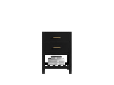 Parker 24 in. W x 22 in. D Single Sink Bathroom Vanity - Willow Bath and Vanity