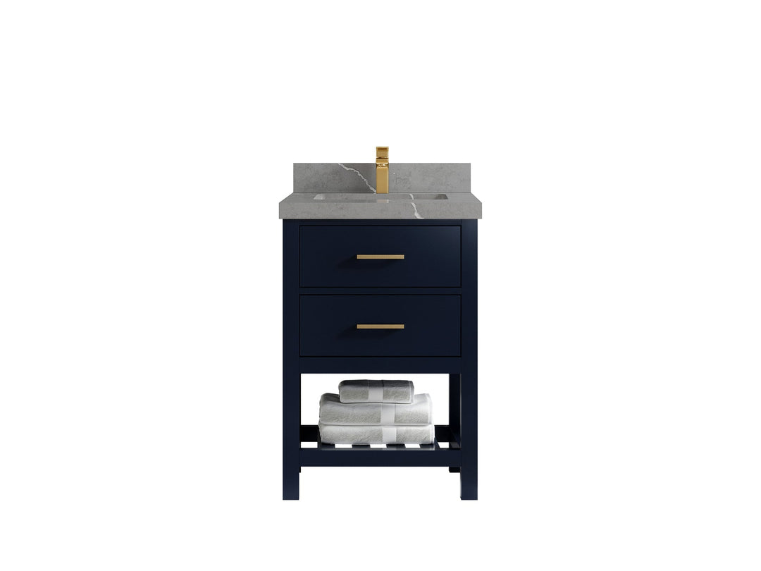 Parker 24 in. W x 22 in. D Single Sink Bathroom Vanity - Willow Bath and Vanity