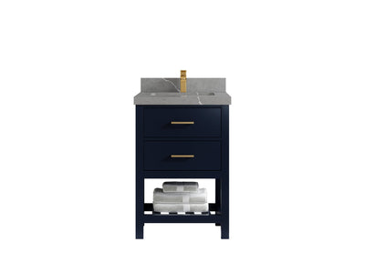 Parker 24 in. W x 22 in. D Single Sink Bathroom Vanity - Willow Bath and Vanity