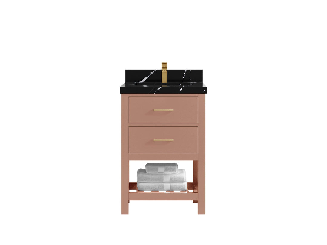 Parker 24 in. W x 22 in. D Single Sink Bathroom Vanity - Willow Bath and Vanity