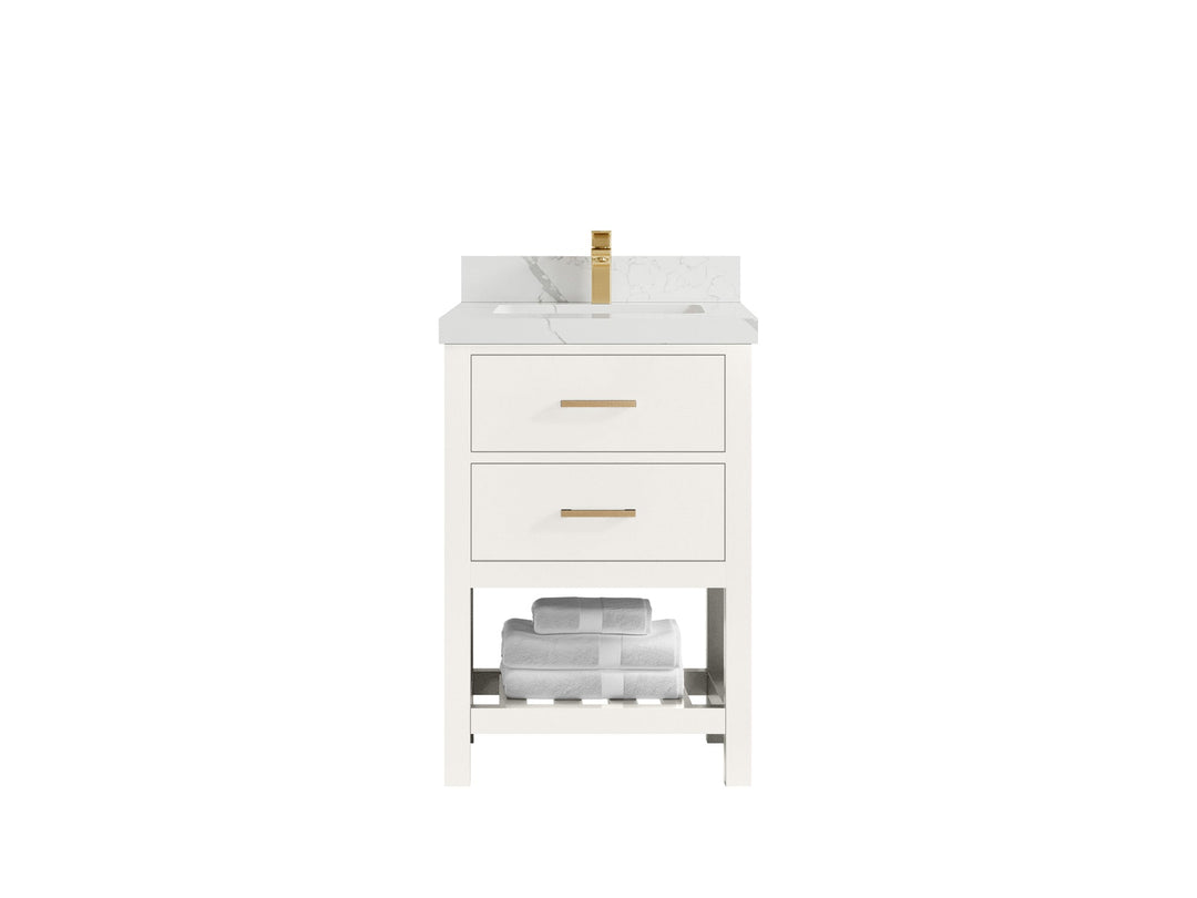 Parker 24 in. W x 22 in. D Single Sink Bathroom Vanity - Willow Bath and Vanity