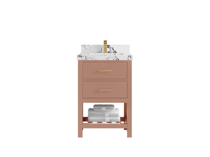 Parker 24 in. W x 22 in. D Single Sink Bathroom Vanity - photo 36