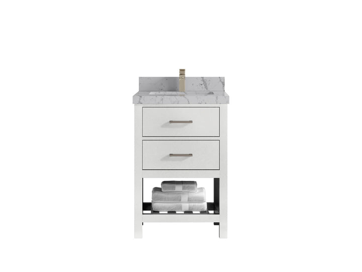 Parker 24 in. W x 22 in. D Single Sink Bathroom Vanity - photo 34
