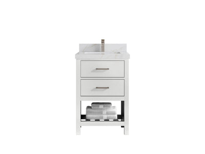 Parker 24 in. W x 22 in. D Single Sink Bathroom Vanity - Willow Bath and Vanity