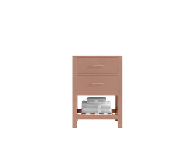 Parker 24 in. W x 22 in. D Single Sink Bathroom Vanity - Willow Bath and Vanity
