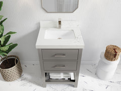 Parker 24 in. W x 22 in. D Single Sink Bathroom Vanity - photo 19