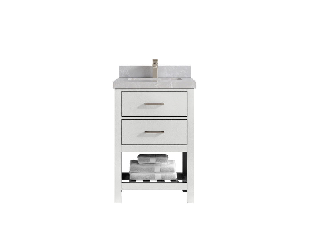 Parker 24 in. W x 22 in. D Single Sink Bathroom Vanity - Willow Bath and Vanity